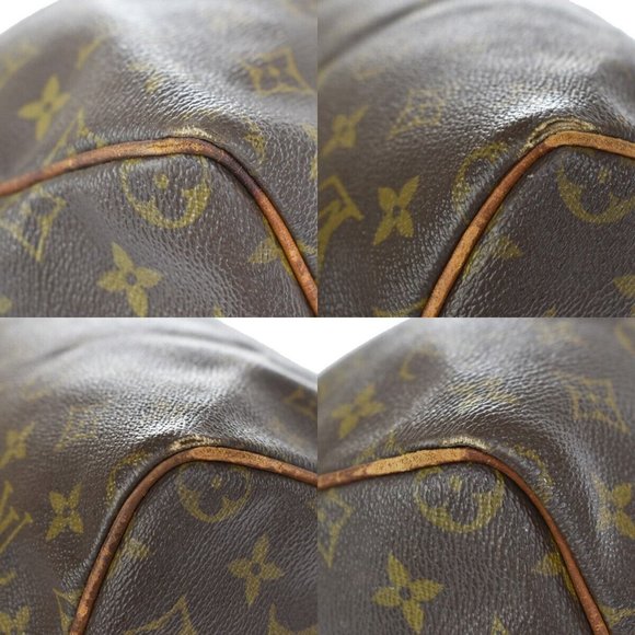 LOUIS VUITTON Speedy 30 Travel Hand Bag Monogram Leather Brown M41526 - Picture 10 of 16